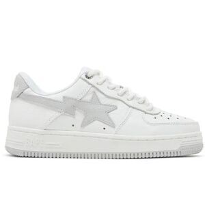BAPE JJJJound x Wmns Bapesta 'White' SHOES WHITE SIZE 8.5 NEW WITH BOX
